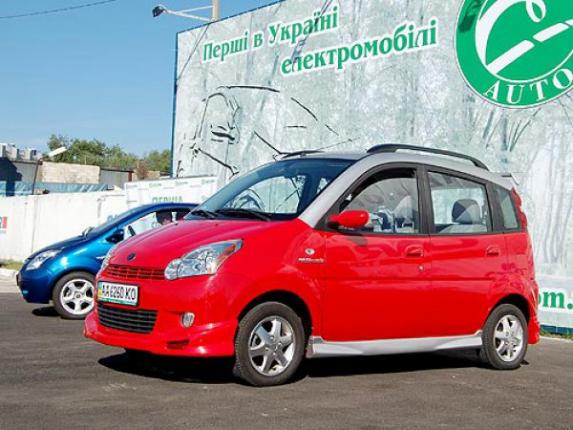 Электромобиль на Украине