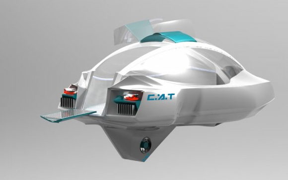 C.A.T - надводный электромобиль