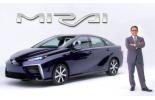 Akio Toyoda introduces Toyota's "Mirai"