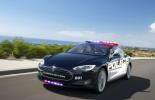Электромобиль Tesla Model S для полиции