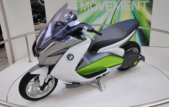 электромотоцикл Concept E BMW